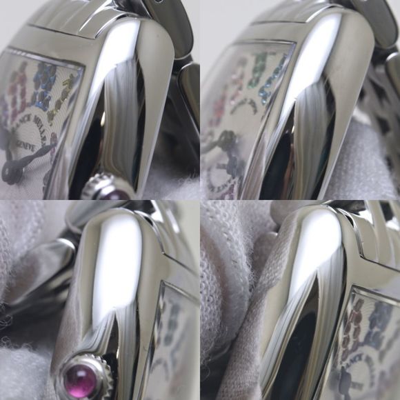 FRANCK MULLER Tono Curvex Magic Color 2252MAGCOLAC Stainless Steel Ladies Wat... - Picture 7 of 10